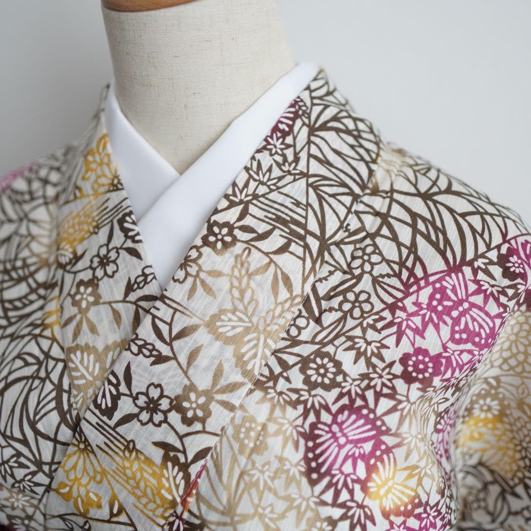 ❁888❁⭐︎浴衣　有松鳴海絞り　【7】単品 有松鳴海絞り 浴衣 7 ❁888❁⭐︎浴衣 有松鳴海絞り 【7】単品